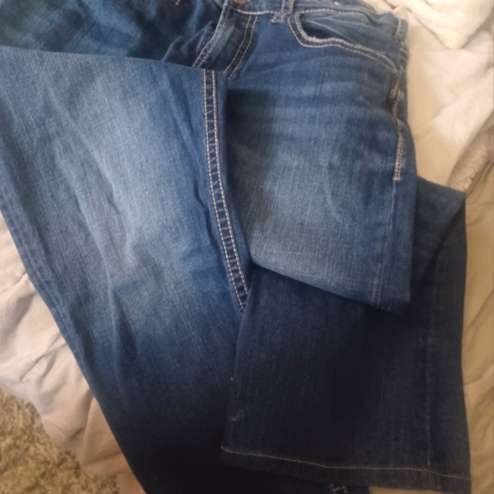 Silver jeans